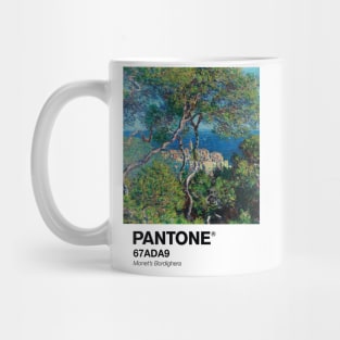 PANTONE MONET - Pantone Bordighera (1884) by Claude Monet Mug